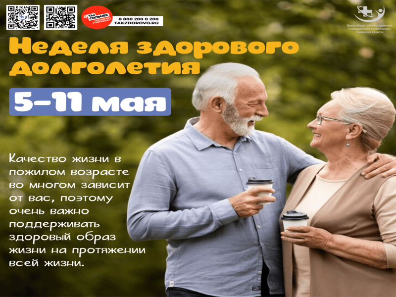 Здоровое долголетие.